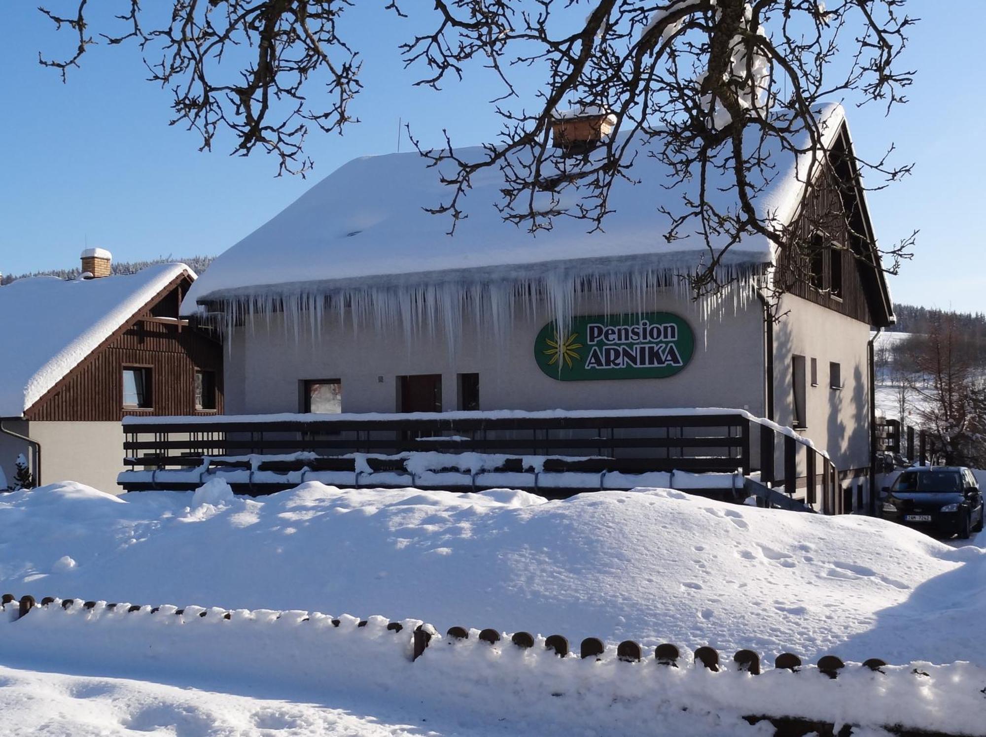 Pension Arnika Destne v Orlickych horach Exteriör bild